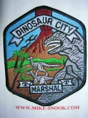 Dinosaur City Marshal (Colorado)
Thanks to www.Mike-Snook.com for this picture.
