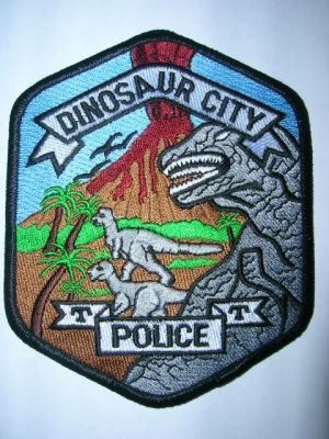 Dinosaur City Police (Colorado)
Thanks to www.Mike-Snook.com for this picture.
