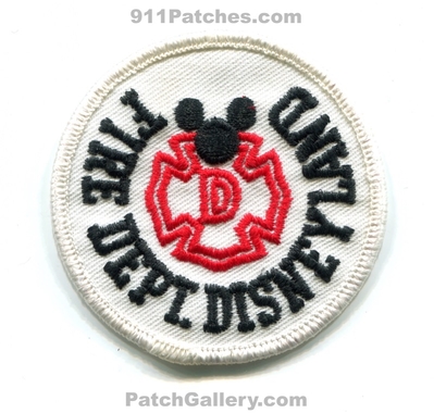 Disneyland Fire Department Patch (California)
[b]Scan From: Our Collection[/b]
Keywords: dept. mickey mouse