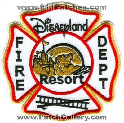Disneyland Resort Fire Department Patch (California)
[b]Scan From: Our Collection[/b]
Keywords: dept. park walt disney mickey mouse