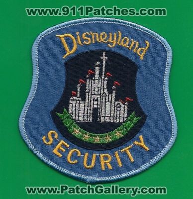 Disneyland Security (California)
Thanks to PaulsFirePatches.com for this scan.
