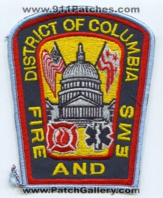 District of Columbia Fire and EMS Department DCFD Patch (Washington DC)
Scan By: PatchGallery.com
Keywords: dist. dept. d.c.f.d.