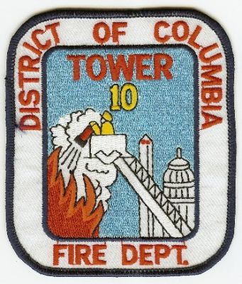 District of Columbia Fire Tower 10
Thanks to PaulsFirePatches.com for this scan.
Keywords: washington dcfd dept department