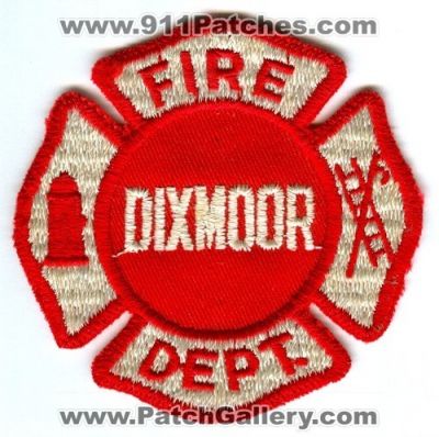 Dixmoor Fire Department (Illinois)
Scan By: PatchGallery.com 
Keywords: dept.