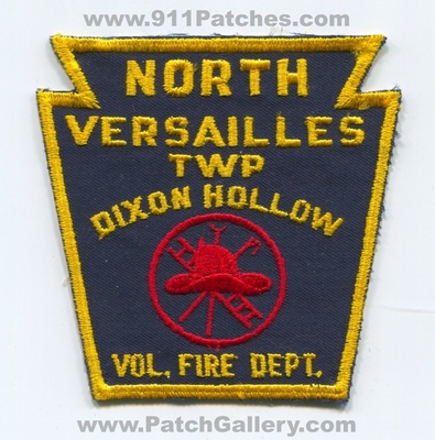 Dixon Hollow Volunteer Fire Department North Versailles Township Patch (Pennsylvania)
Scan By: PatchGallery.com
Keywords: vol. dept. twp.