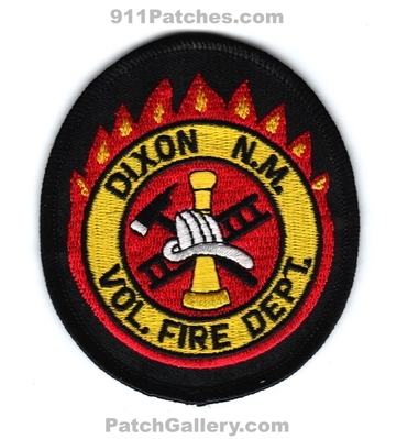 Dixon Volunteer Fire Department Patch (New Mexico)
Scan By: PatchGallery.com
Keywords: vol. dept. n.m. nm