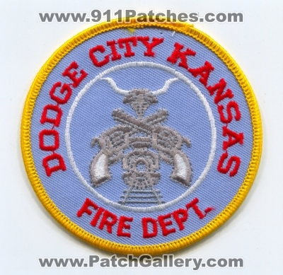 Dodge City Fire Department (Kansas)
Scan By: PatchGallery.com
Keywords: dept.