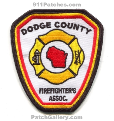 Dodge County Firefighters Association Patch (Wisconsin)
Scan By: PatchGallery.com
Keywords: co. ffs assoc. assn. fire department dept.