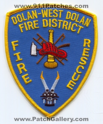 Dolan West Dolan Fire District (Missouri)
Scan By: PatchGallery.com
Keywords: dist. rescue department dept.