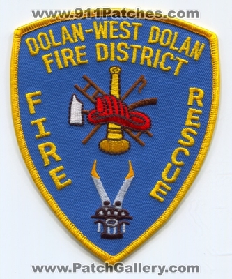 Dolan West Dolan Fire District (Missouri)
Scan By: PatchGallery.com
Keywords: dist. rescue department dept.