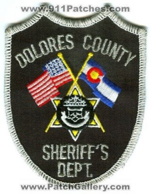 Dolores County Sheriff's Department (Colorado)
Scan By: PatchGallery.com
Keywords: sheriffs dept.