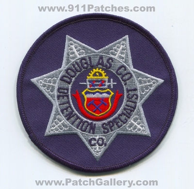 Douglas County Sheriffs Office Detention Specialist Patch (Colorado)
Scan By: PatchGallery.com
Keywords: co. department dept.