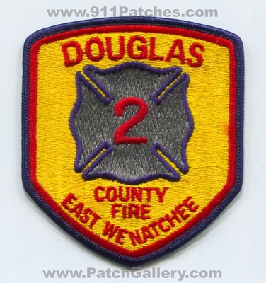 Douglas County Fire District 2 East Wenatchee Patch (Washington)
Scan By: PatchGallery.com
Keywords: co. dist. number no. #2 department dept.