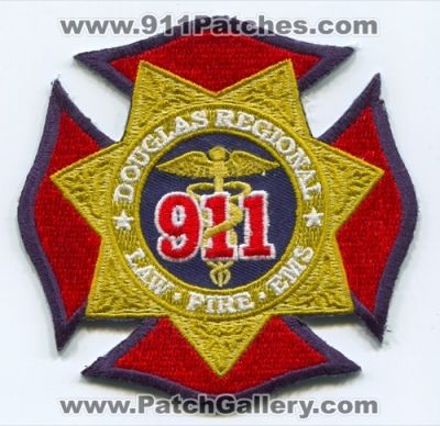 Douglas County Regional 911 Law Fire EMS Patch (Colorado)
[b]Scan From: Our Collection[/b]
Keywords: co. sheriffs department dept.