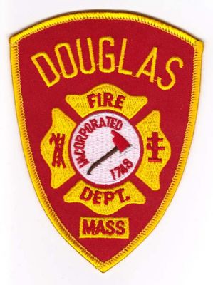 Douglas Fire Dept
Thanks to Michael J Barnes for this scan.
Keywords: massachusetts department