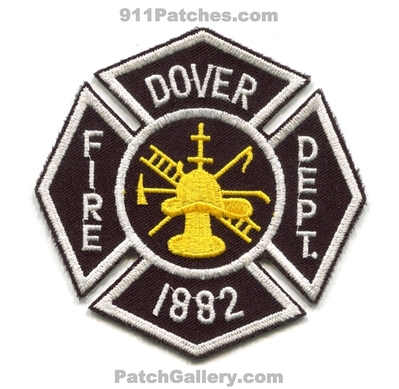 Dover Fire Department Patch (Delaware)
Scan By: PatchGallery.com
Keywords: dept. 1882