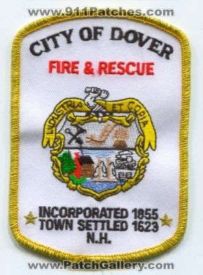 Dover Fire and Rescue Department (New Hampshire)
Scan By: PatchGallery.com
Keywords: city of & dept. n.h.