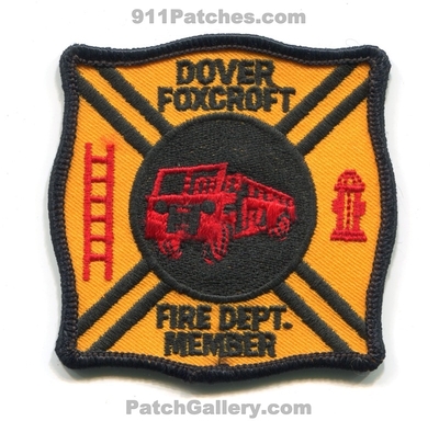 Dover Foxcroft Fire Department Member Patch (Maine)
Scan By: PatchGallery.com
Keywords: dept.