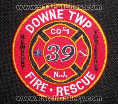 Downe Township Fire Rescue Department Company Number 1 (New Jersey)
Thanks to Matthew Marano for this picture.
Keywords: twp. co. #1 n.j. dept. newport fortescue