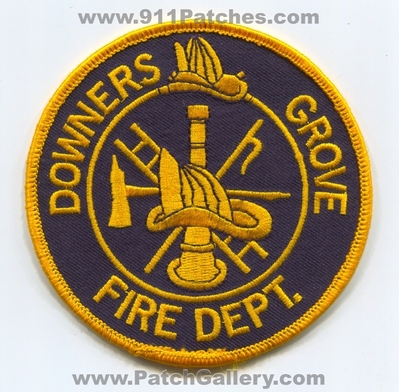 Downers Grove Fire Department Patch (Illinois)
Scan By: PatchGallery.com
Keywords: dept.