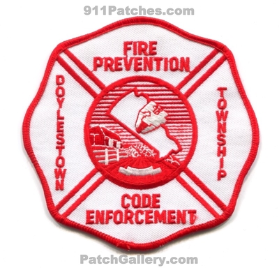 Doylestown Township Fire Department Fire Prevention Code Enforcement Patch (Pennsylvania)
Scan By: PatchGallery.com
Keywords: twp. dept.