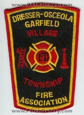 Dresser-Osceola Garfield Fire Association (Wisconsin)
Thanks to Mark C Barilovich for this scan.
Keywords: fd department dept. village township