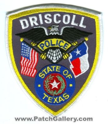Driscoll Police (Texas)
Scan By: PatchGallery.com
