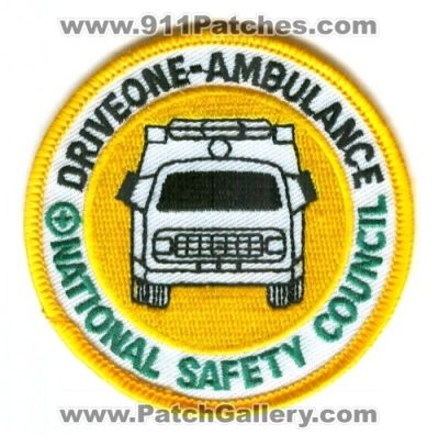 Driveone Ambulance National Safety Council (Illinois)
Scan By: PatchGallery.com
Keywords: driveone-ambulance nsc ems