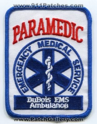 DuBois EMS Ambulance Paramedic (Pennsylvania)
Scan By: PatchGallery.com
Keywords: emergency medical services