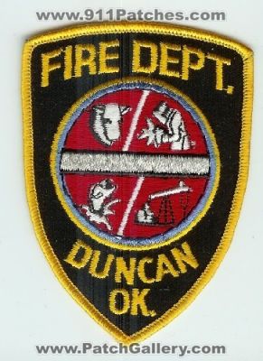 Duncan Fire Department (Oklahoma)
Thanks to Mark C Barilovich for this scan.
Keywords: dept. ok.