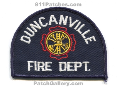 Duncanville Fire Department Patch (Texas)
Scan By: PatchGallery.com
Keywords: dept.