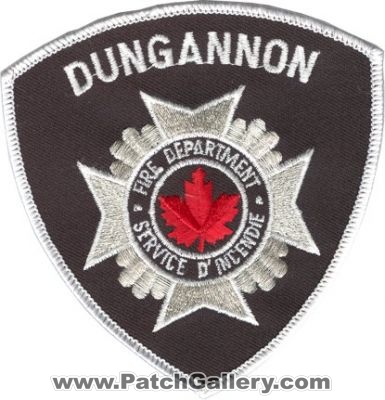 Dungannon Fire Department (Canada ON)
Thanks to zwpatch.ca for this scan.

