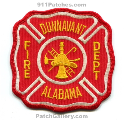 Dunnavant Fire Department Patch (Alabama)
Scan By: PatchGallery.com
Keywords: dept.