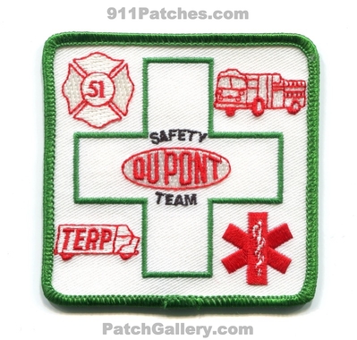 Dupont Safety Team Fire Department 51 Patch (West Virginia)
Scan By: PatchGallery.com
Keywords: dept. hazardous materials hazmat haz-mat ert chemicals industrial plant terp