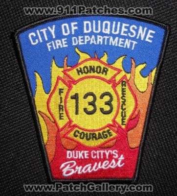 Duquesne Fire Rescue Department (Pennsylvania)
Thanks to Matthew Marano for this picture.
Keywords: dept. city of 133