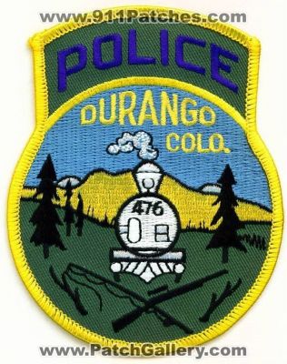 Durango Police Department (Colorado)
Thanks to apdsgt for this scan.
Keywords: dept. colo.