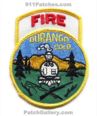 Durango Fire Department Patch (Colorado)
[b]Scan From: Our Collection[/b]
Keywords: dept.