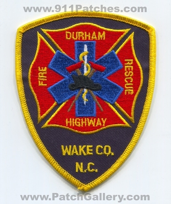 Durham Highway Fire Rescue Department Wake County Patch (North Carolina)
Scan By: PatchGallery.com
Keywords: dept. co. n.c.