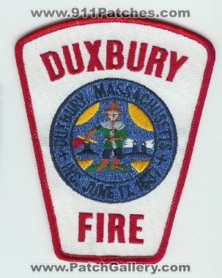 Duxbury Fire Department (Massachusetts)
Thanks to Mark C Barilovich for this scan.

