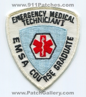 EMSA Course Graduate Emergency Medical Technician EMT I Patch (Arizona)
Scan By: PatchGallery.com
Keywords: e.m.s.a. e.m.t. 1