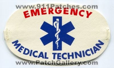 Emergency Medical Technician EMT Armband Patch (No State Affiliation)
Scan By: PatchGallery.com
Keywords: ems