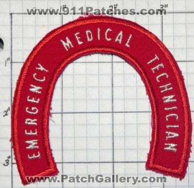 Emergency Medical Technician (UNKNOWN STATE)
Thanks to swmpside for this picture.
Keywords: emt ems