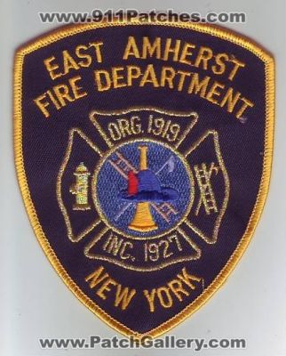 East Amherst Fire Department (New York)
Thanks to Dave Slade for this scan.
Keywords: dept.