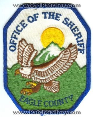 Eagle County Office of the Sheriff (Colorado)
Scan By: PatchGallery.com
