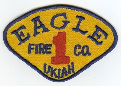 Eagle Fire Co 1
Thanks to PaulsFirePatches.com for this scan.
Keywords: california company ukiah