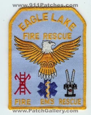 Eagle Lake Fire Rescue EMS Department (Florida)
Thanks to Mark C Barilovich for this scan.
Keywords: dept.