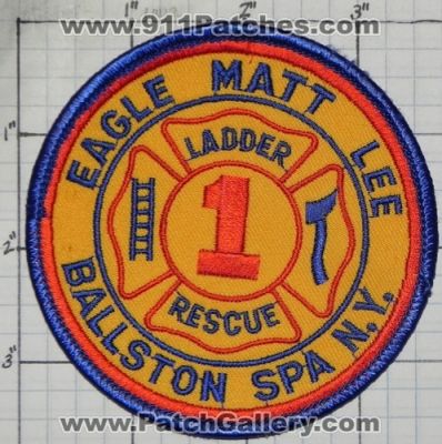 Eagle Matt Lee Fire Department Ladder Rescue 1 (New York)
Thanks to swmpside for this picture.
Keywords: dept. ballston spa n.y.