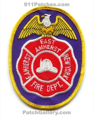 East Amherst Fire Department Patch (New York)
Scan By: PatchGallery.com
Keywords: e. dept.