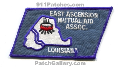 East Ascension Mutual Aid Association Fire Department Patch (Louisiana)
Scan By: PatchGallery.com
Keywords: assoc. assn. dept.