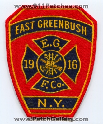 East Greenbush Fire Company Patch (New York)
Scan By: PatchGallery.com
Keywords: e.g.f.co. egfco department dept. n.y.